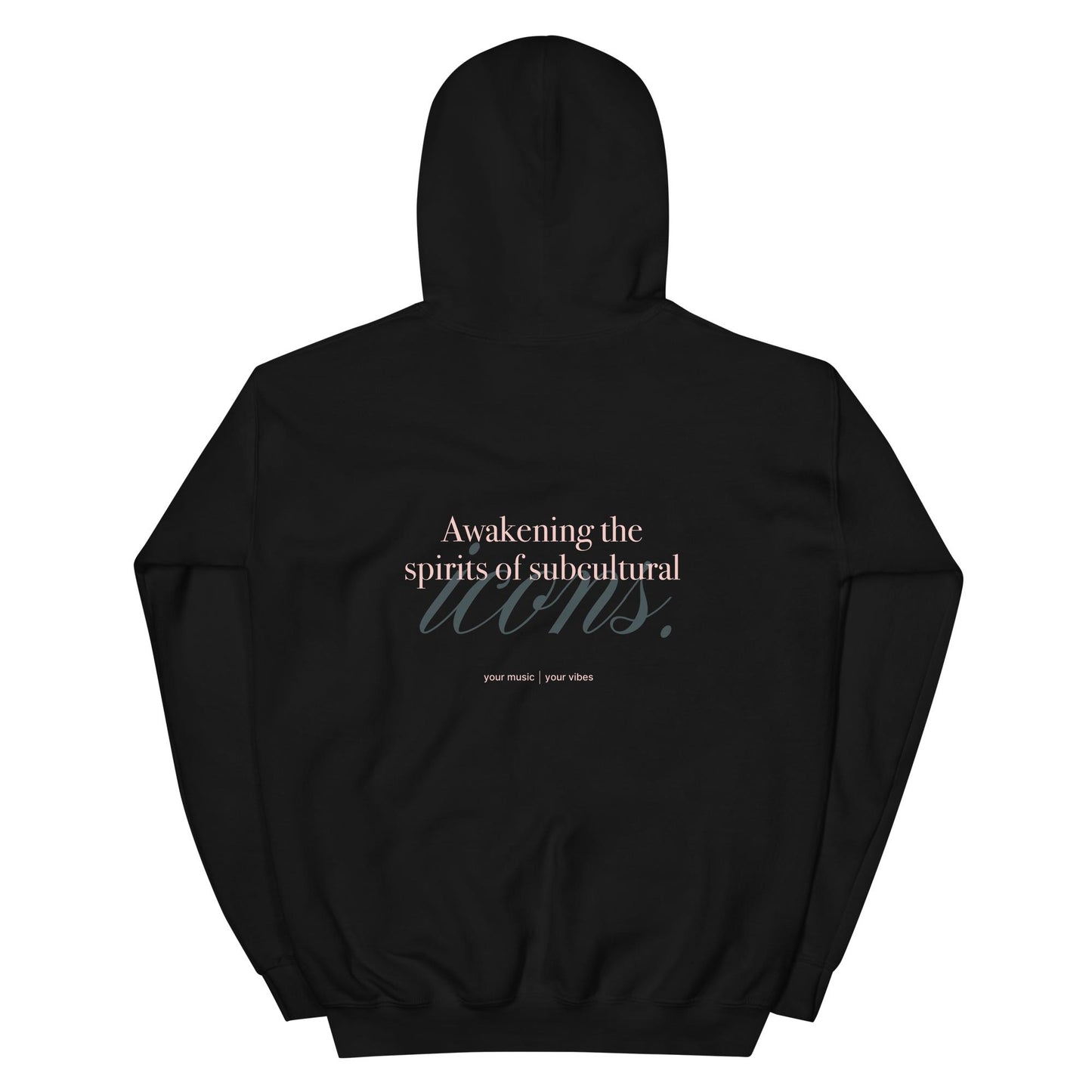 "awakening the spirits of subcultural icons" | limited edition unisex hoodie